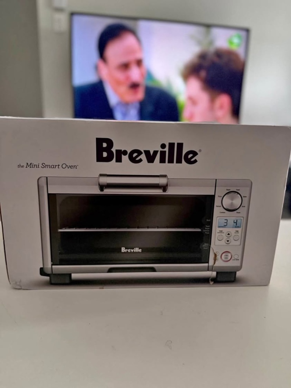 Breville Mini Smart Oven - Stainless Steel and Black Accents